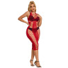 Subblime - 952327 Robe Longue Réseille Rouge Taille Unique